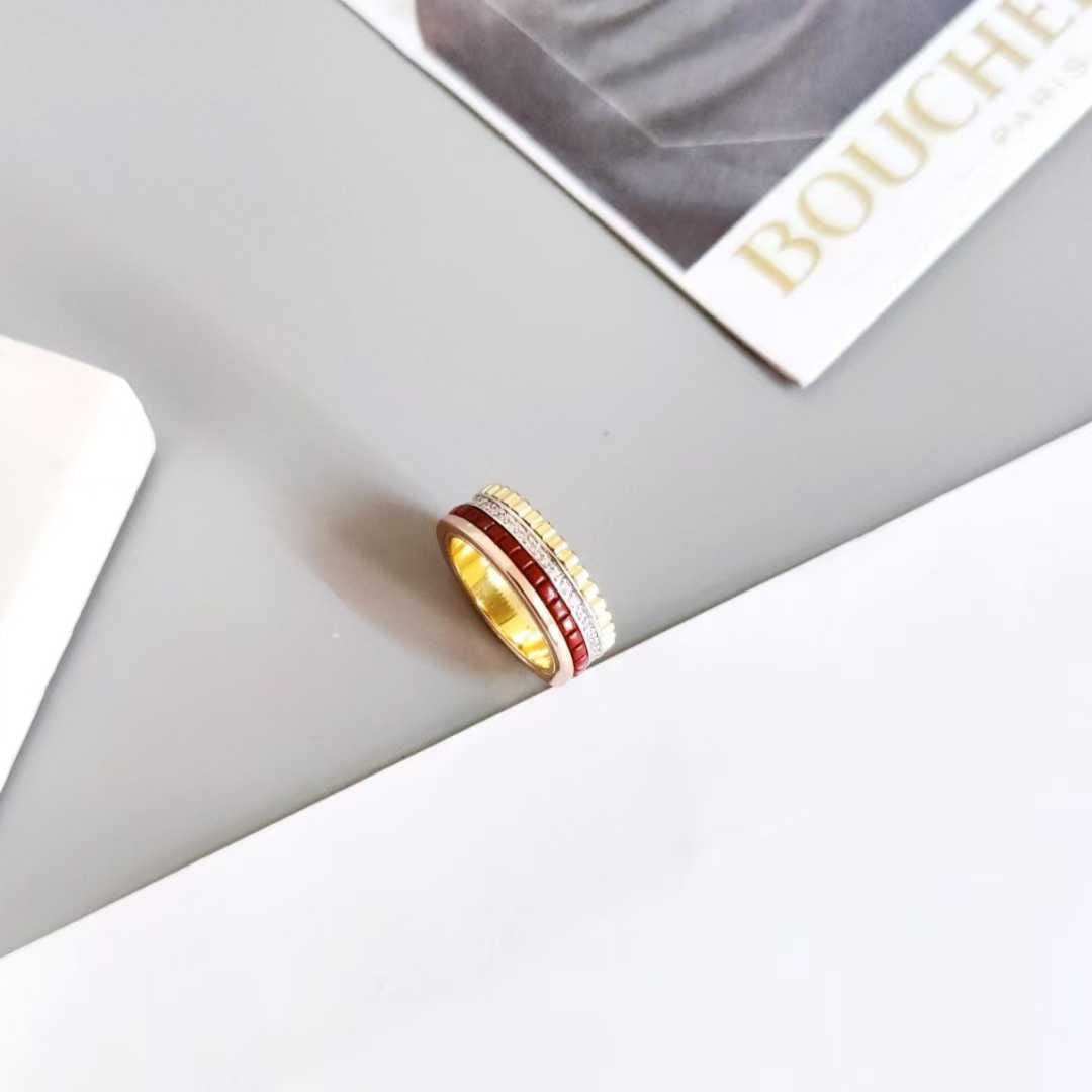 BAGUE BOUCHERON ROUGE