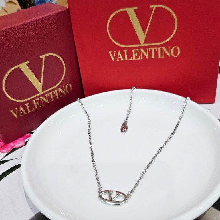 COLLIER VALENTINO ARGENTÉ