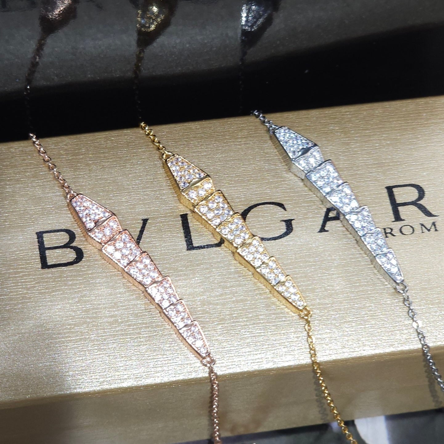 GOURMETTE BVLGARI SERPENTI Viper V