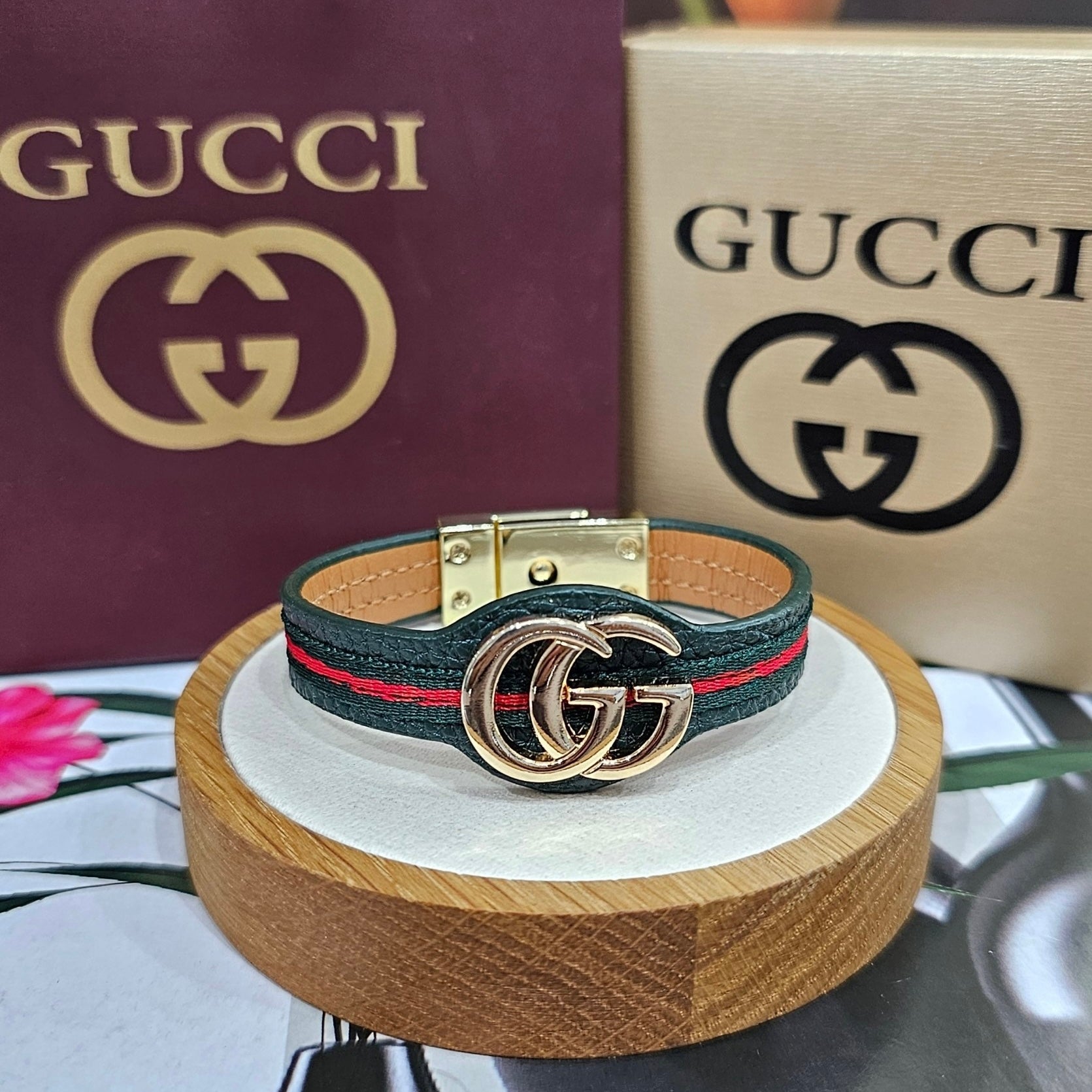 BRACELET GUCCI CUIR G1F