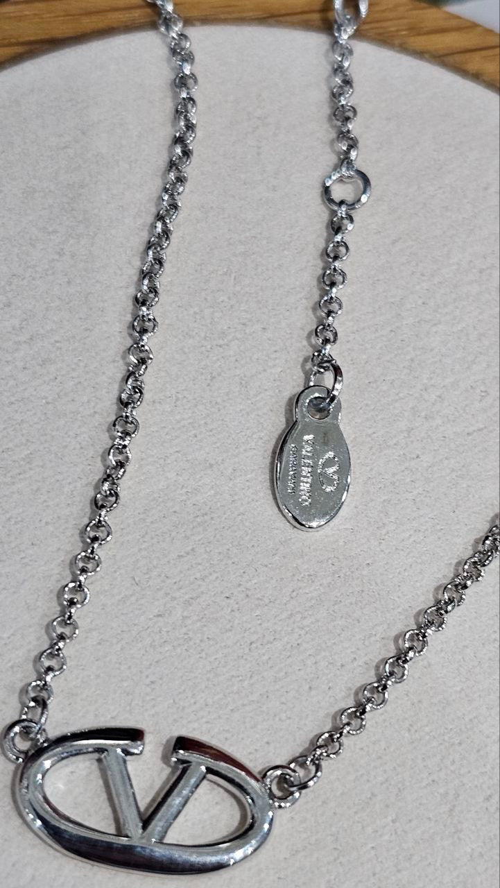 COLLIER VALENTINO ARGENTÉ