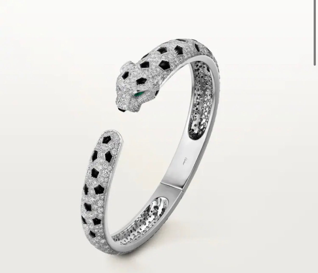 BRACELET CARTIER PANTHÈRE PAVÉ N