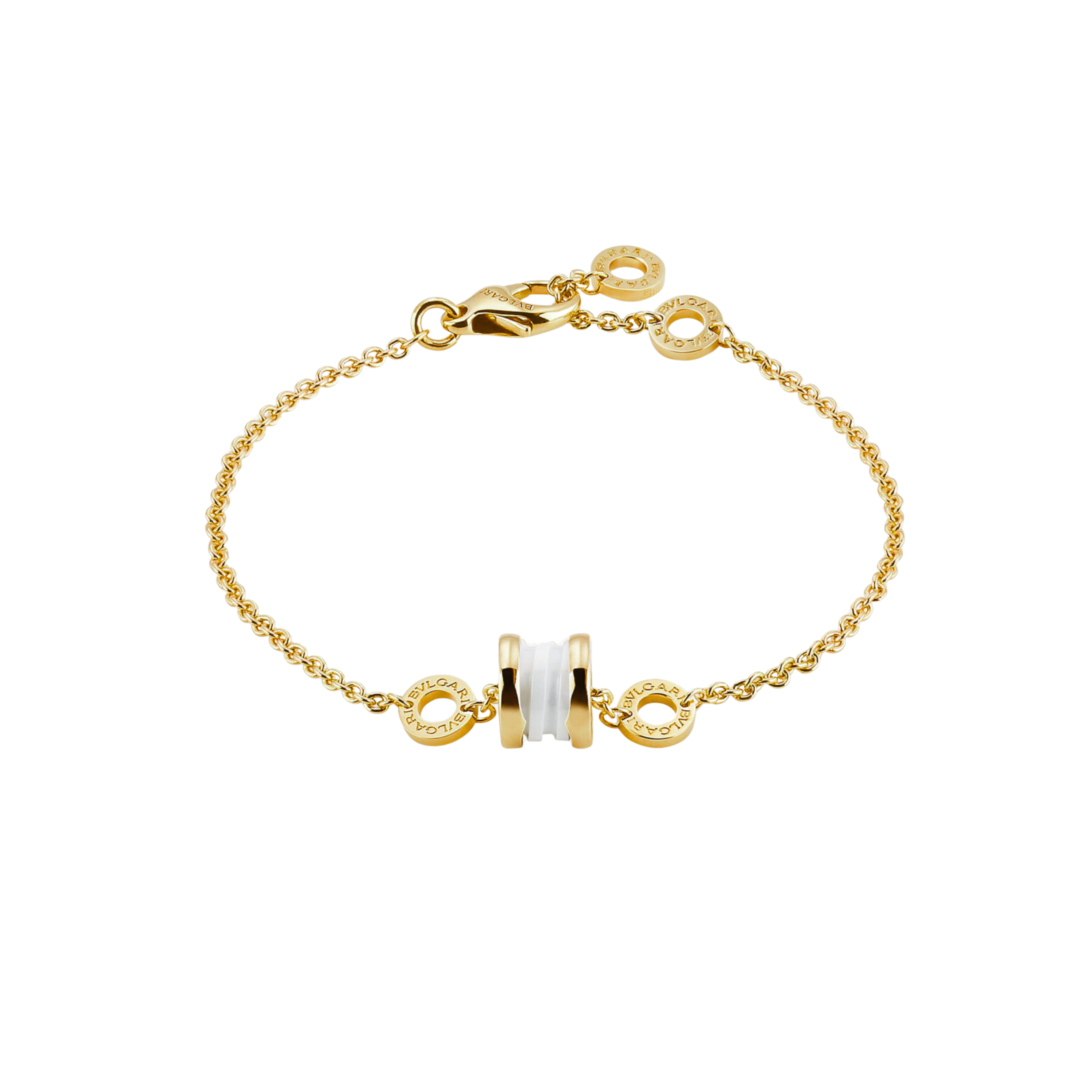 GOURMETTE BVLGARI B.ZERO CERAMIC BLANC