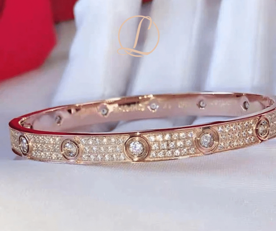Bracelet Cartier Love Serti F01-AS