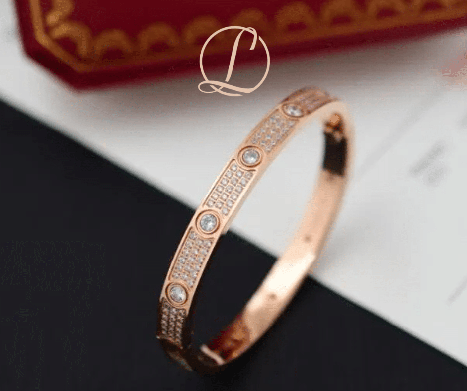 Bracelet Cartier Love Serti F01-AS