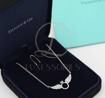COLLIER TIFFANY&CO ANGE AVEC PACKAGING
