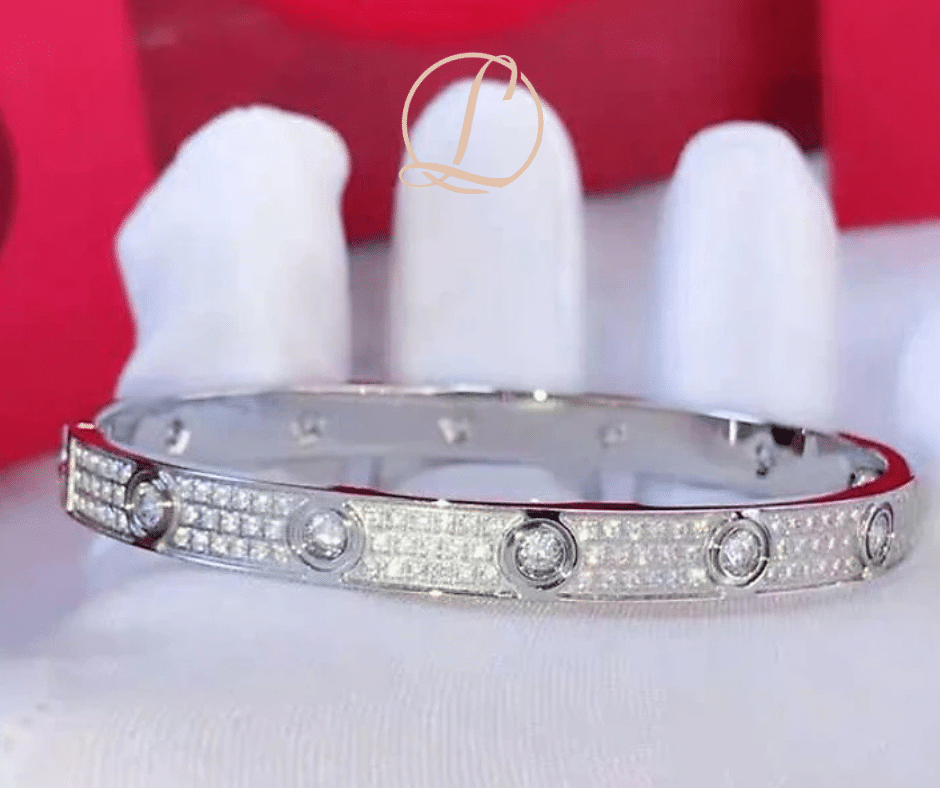 Bracelet Cartier Love Serti F01-AS
