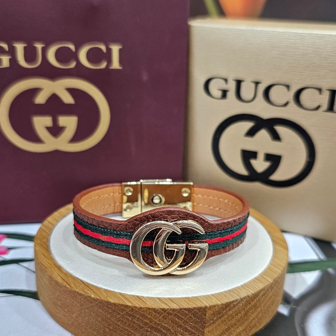 BRACELET GUCCI CUIR G1F