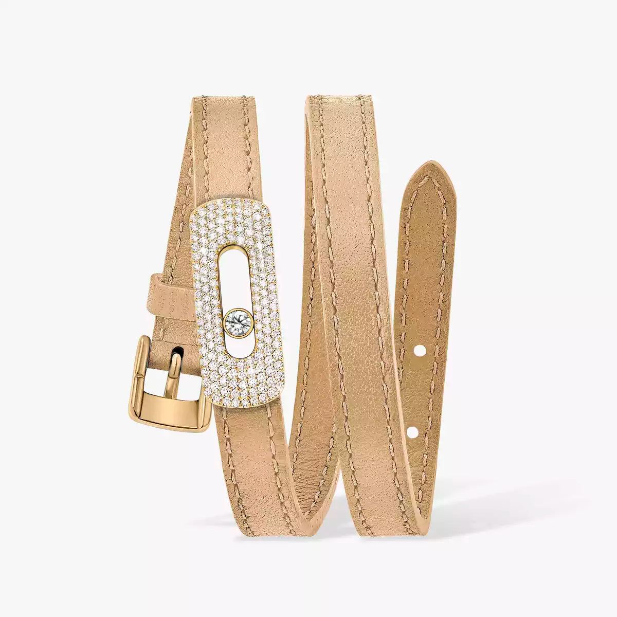 BRACELET MESSIKA MOVE DOUBLE TOUR PAVE