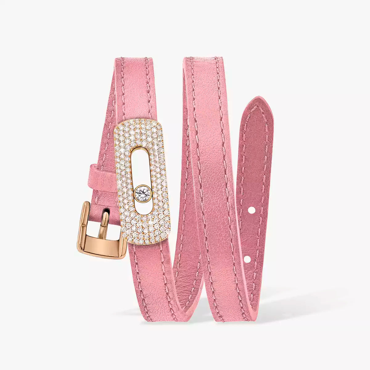 BRACELET MESSIKA MOVE DOUBLE TOUR PAVE