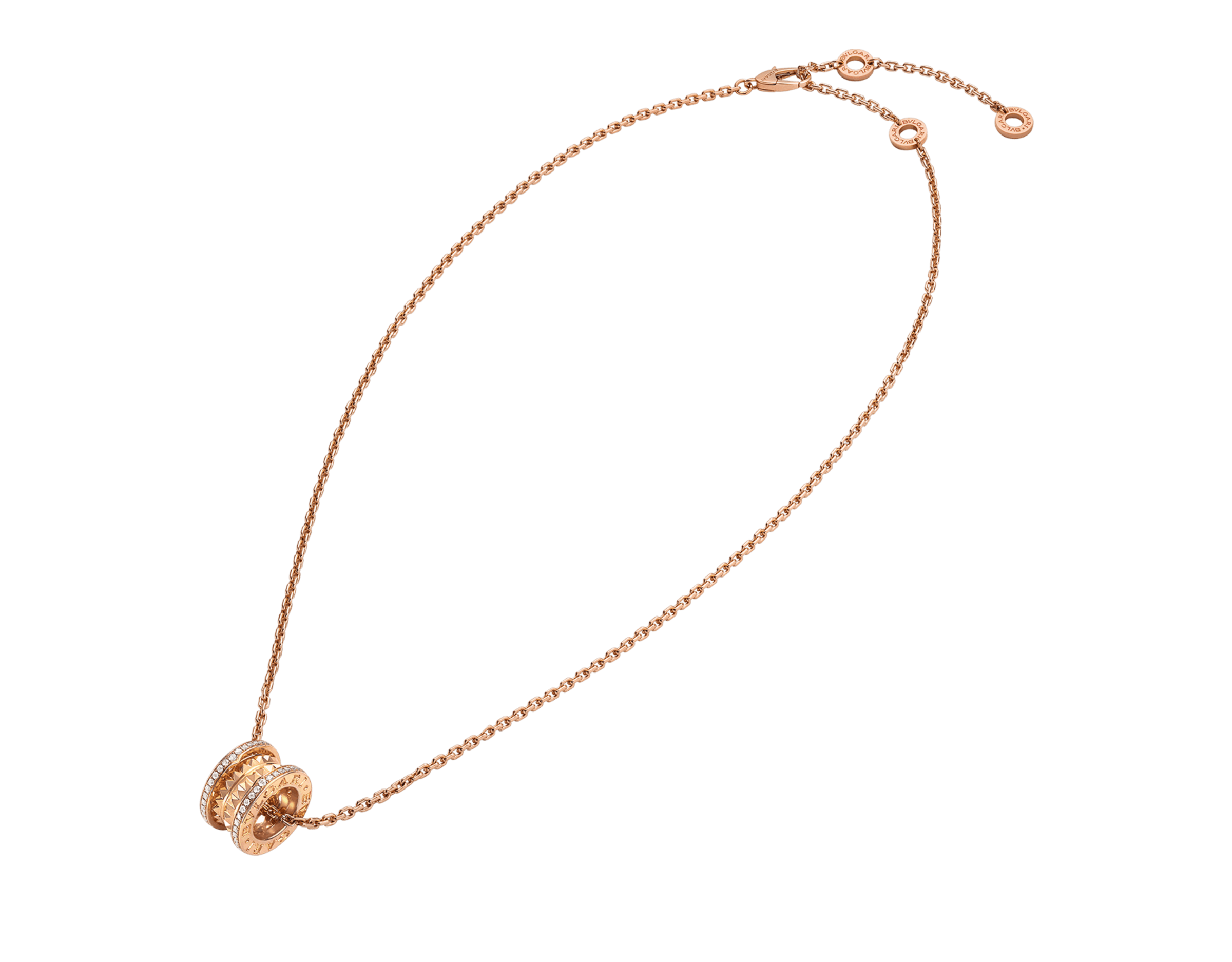 COLLIER BVLGARI SEMI PAVE