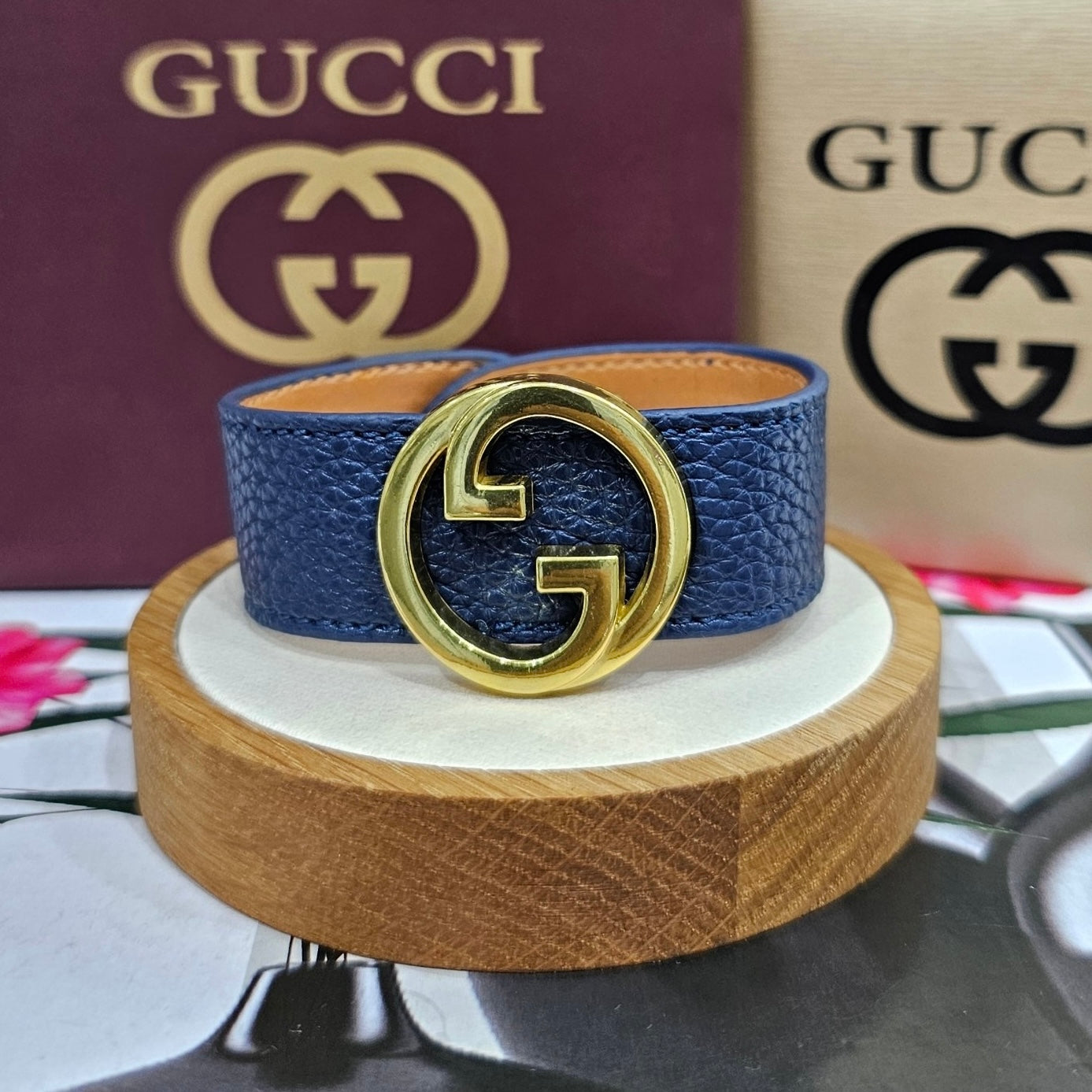 BRACELET GUCCI CUIR G1C