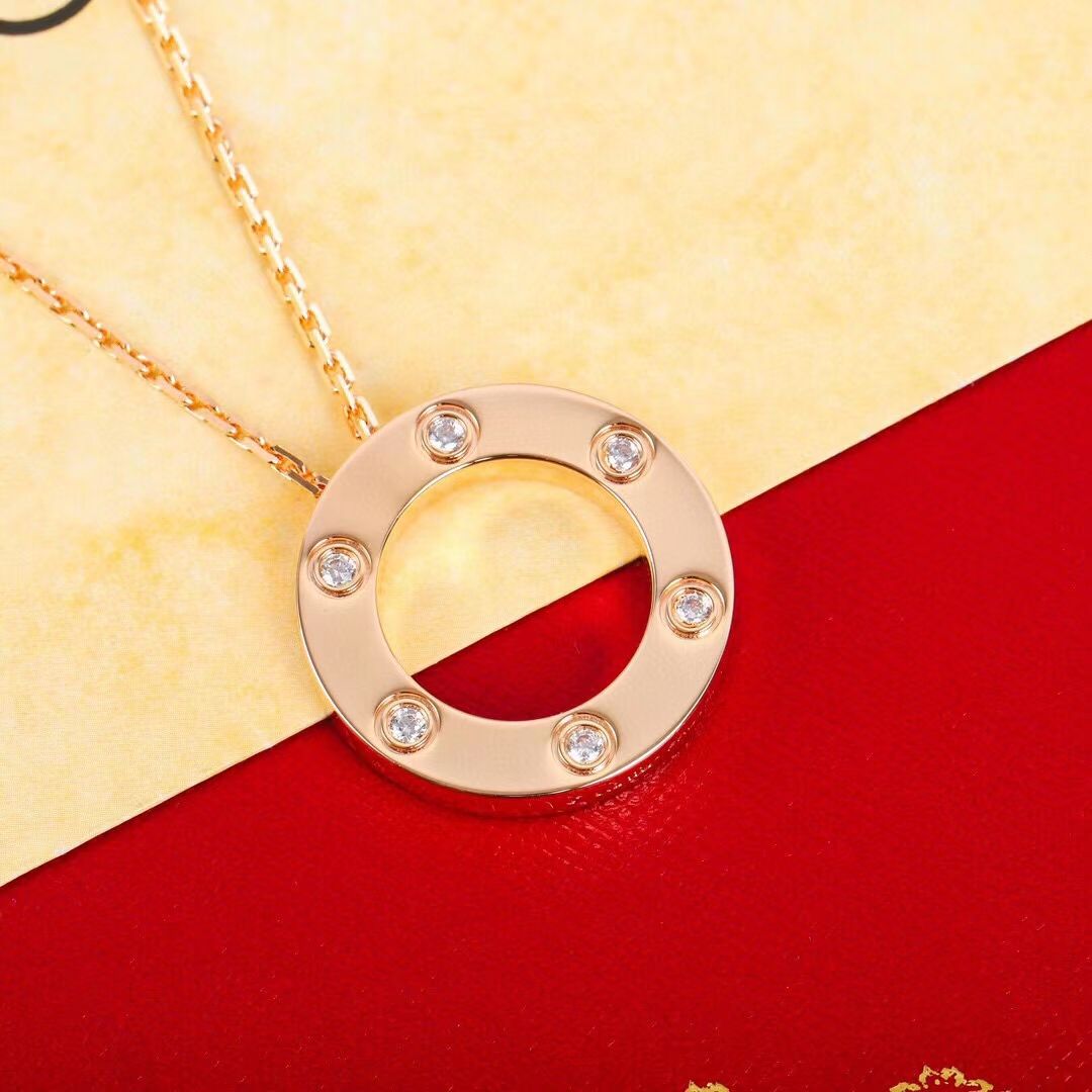 COLLIER Cartier Love 6 Diamonds