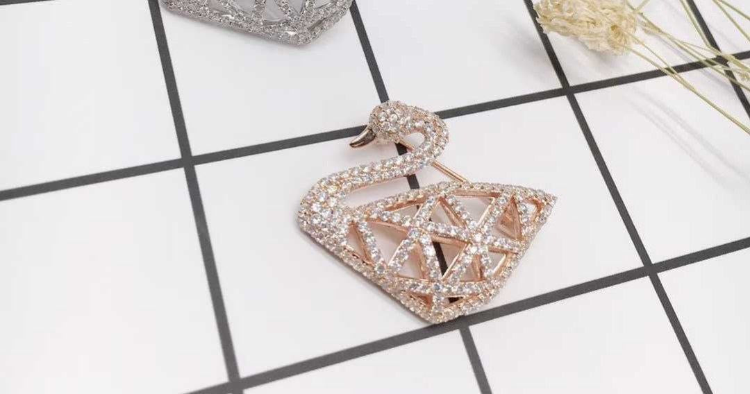 Broche Bronze SWAROVSKI