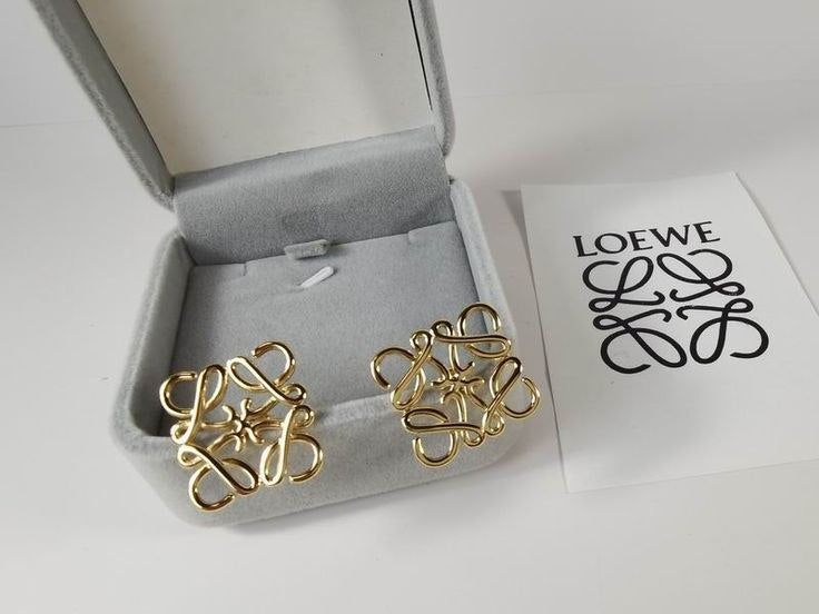 Boucle d’oreille LOEWE doré