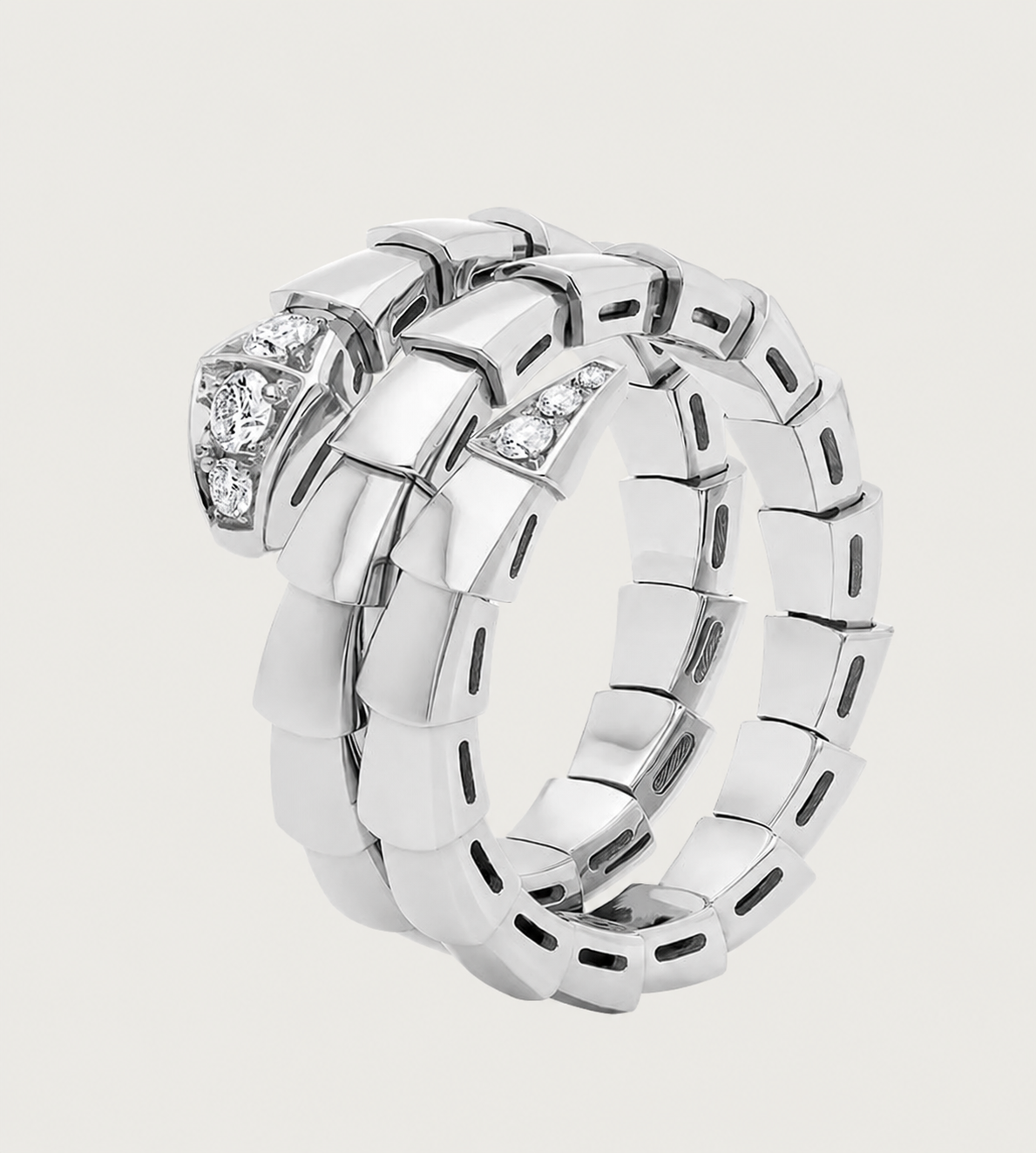 BAGUE SERPENTI VIPER DOBLE D