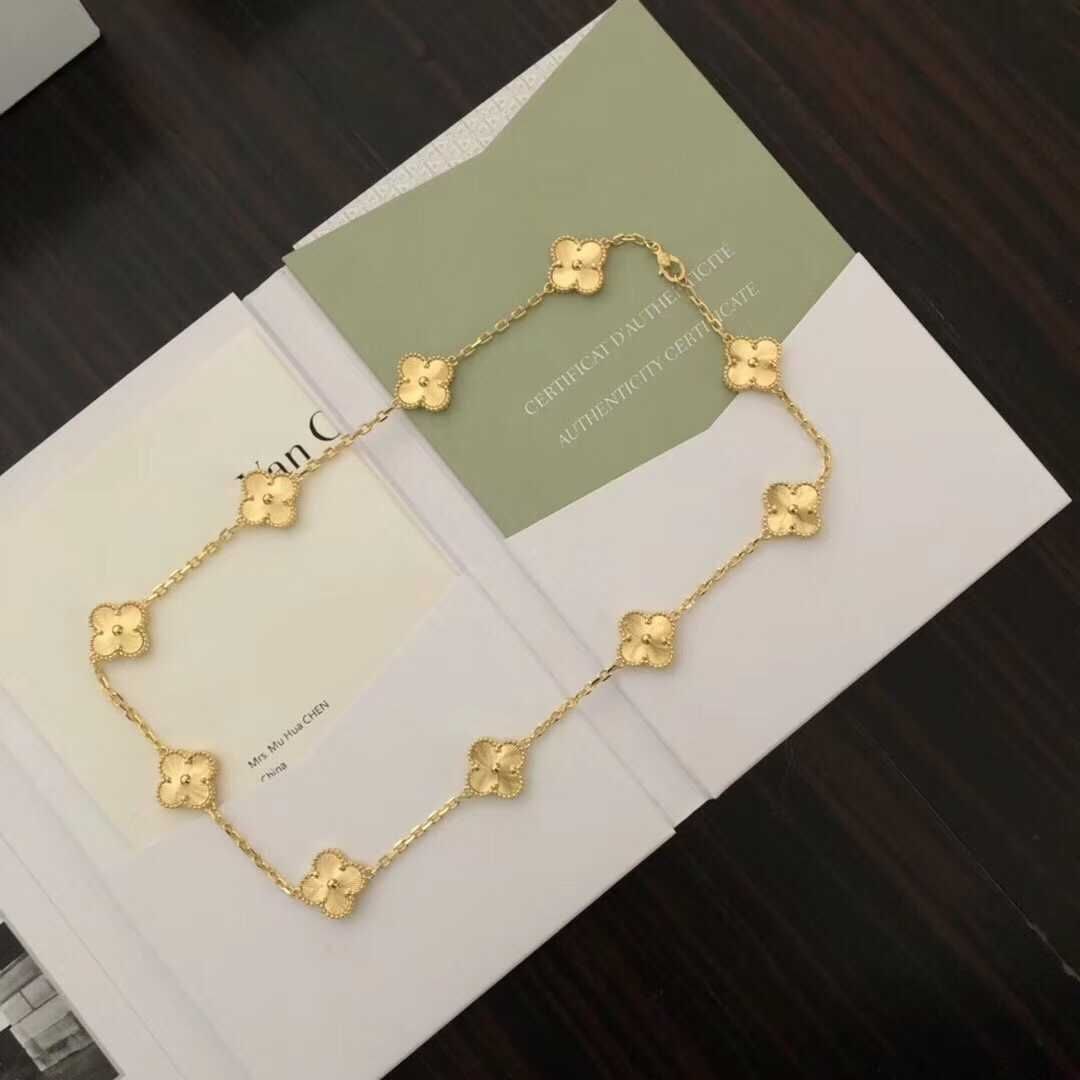 Collier Femme VanCleef (10 trèfles)