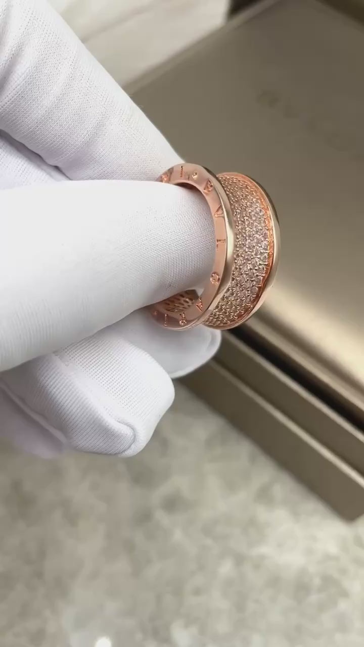 BAGUE BVLGARI B.ZERO DIAMANT